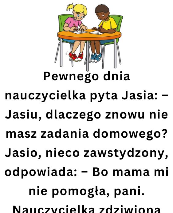 dowcipy o jasiu w szkole